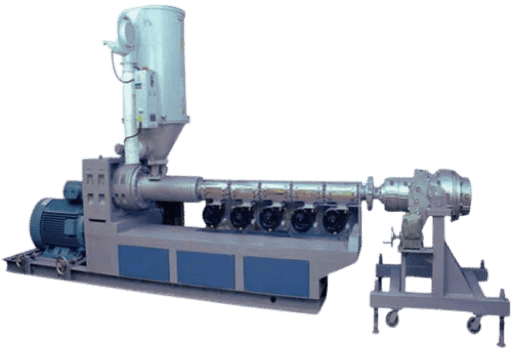 What is the cable extrusion process?