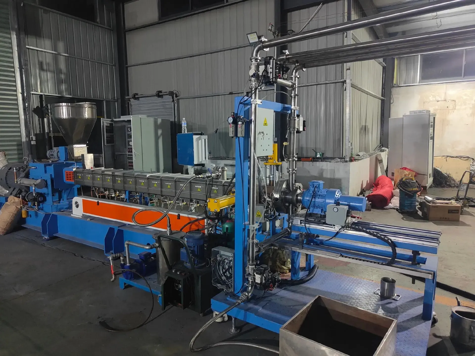 UET Machine Twin Screw Extruder Factory