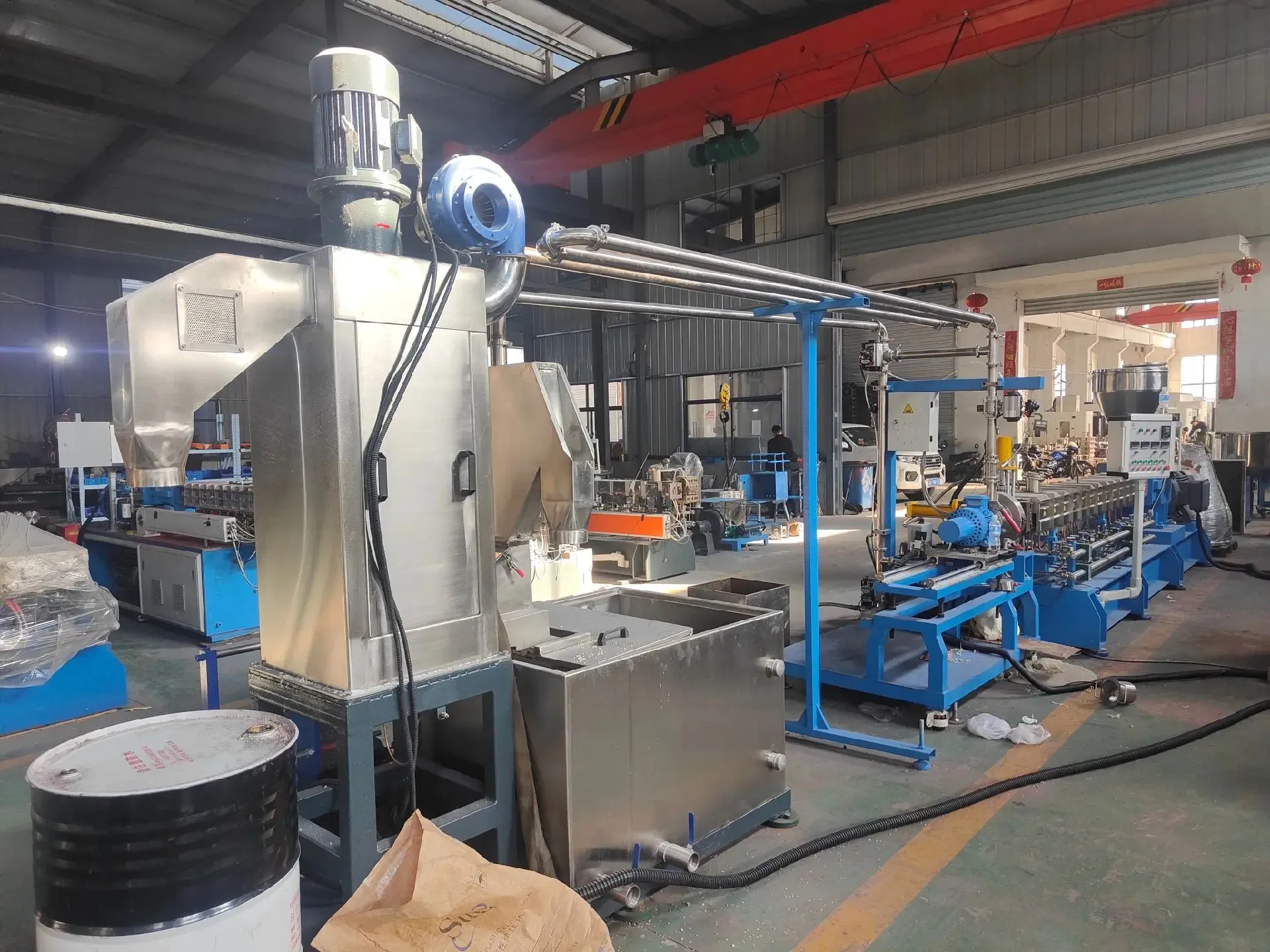 UET Machine Twin Screw Extruder Factory