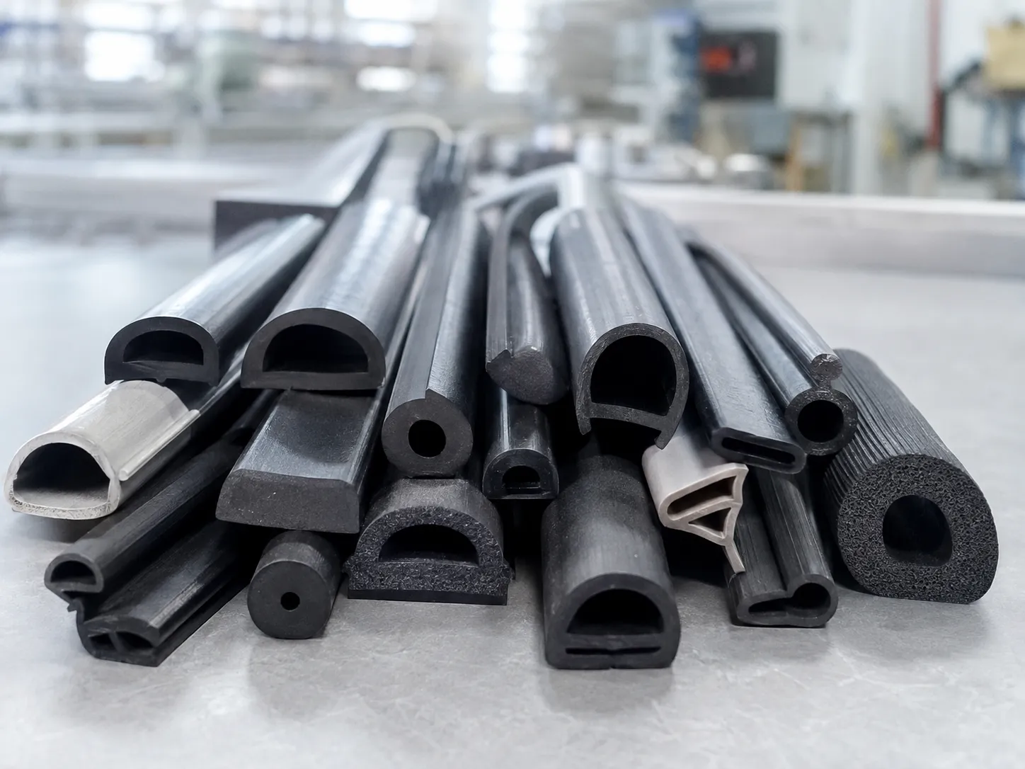 Construction EPDM gaskets and expansion joint waterproofing profiles