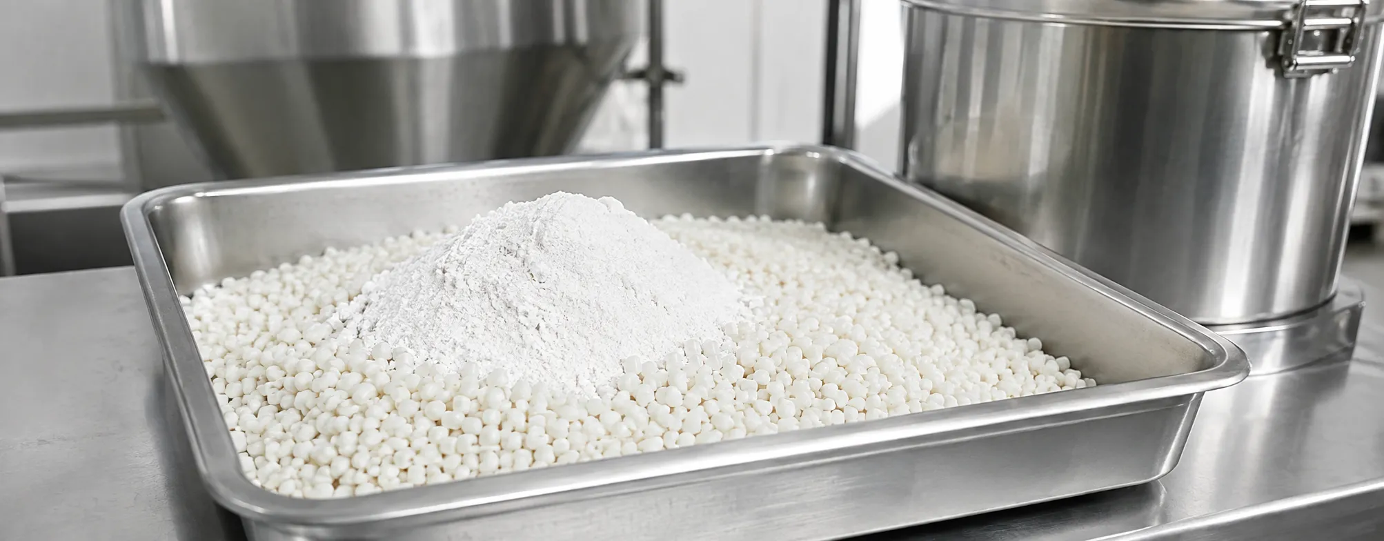 Food and pharma grade protein pellets and powder under GMP conditions at UET Machine, China