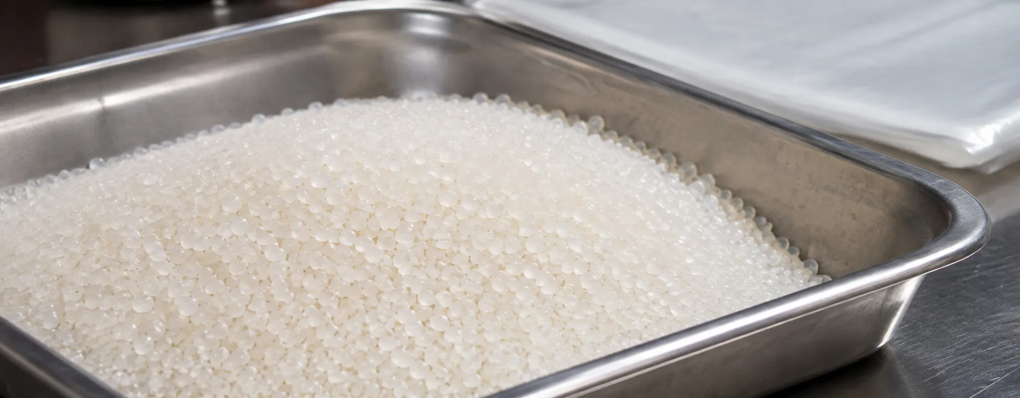 PBAT flexible compostable polyester pellets for bags and mulch films at UET Machine, China