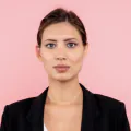 Sarah Williams, Bio-Based Materials Startup founder, reviewing UET lab twin screw extruder